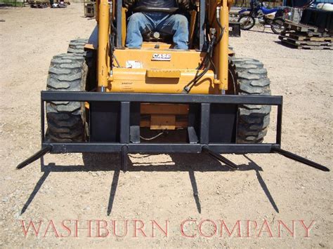 hay spear skid steer|skid steer hay spear attachment.